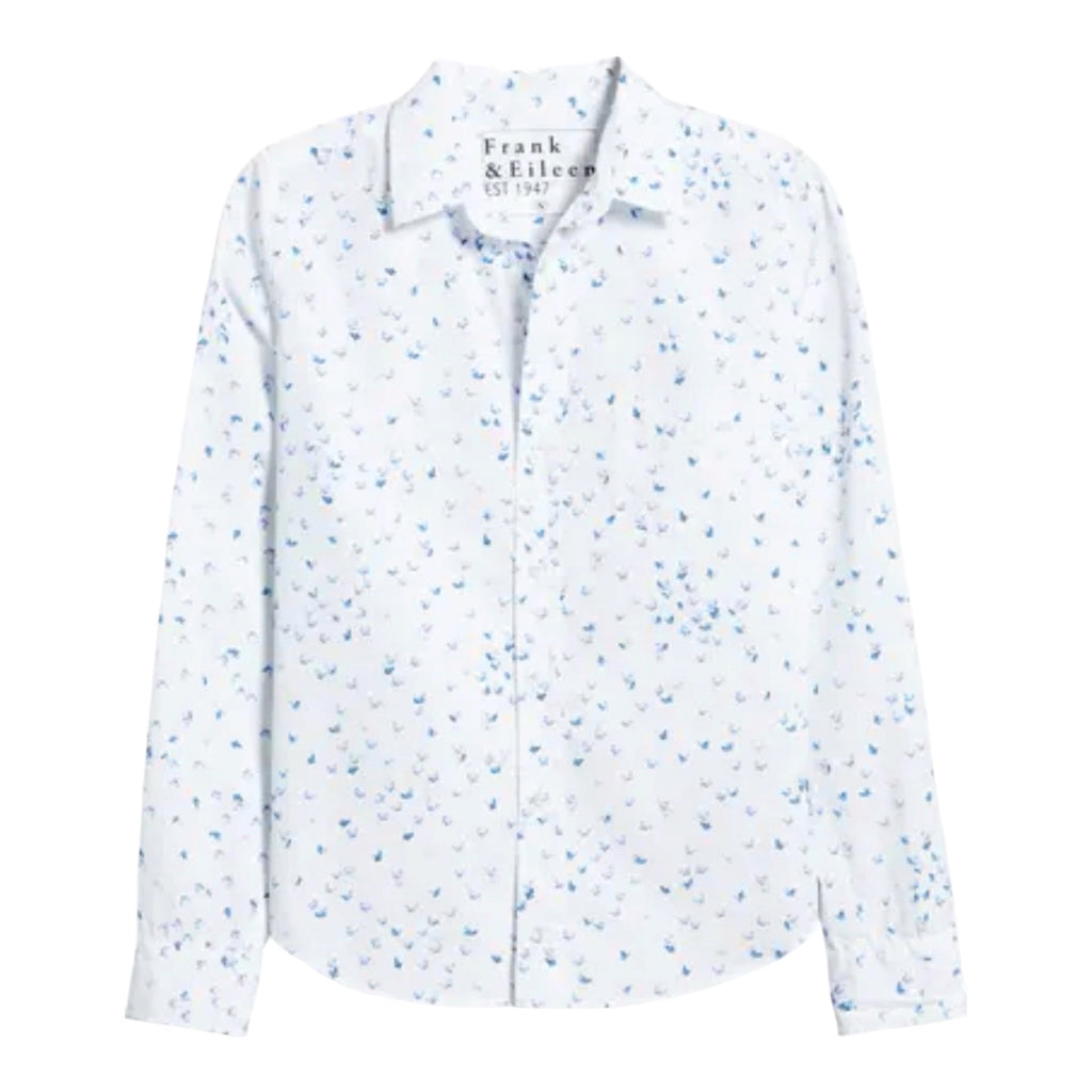 Frank & Eileen Barry Butterfly Tailored Fit Button-Up Shirt Sz XL