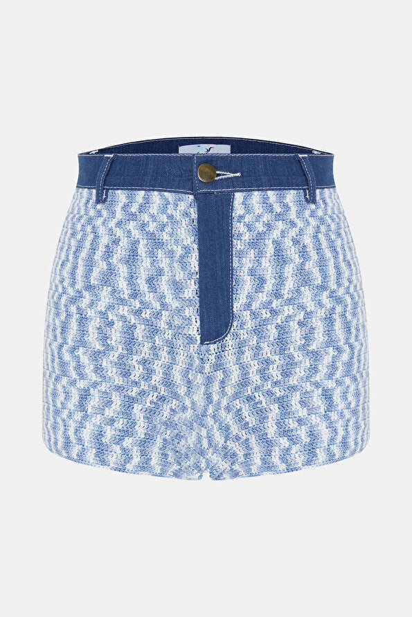 My Beachy Side x Revolve Muse Crochet Mini Shorts Size Small $285