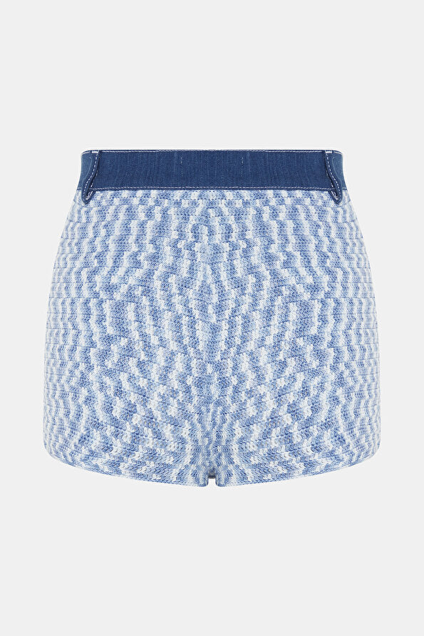 My Beachy Side x Revolve Muse Crochet Mini Shorts Size Small $285