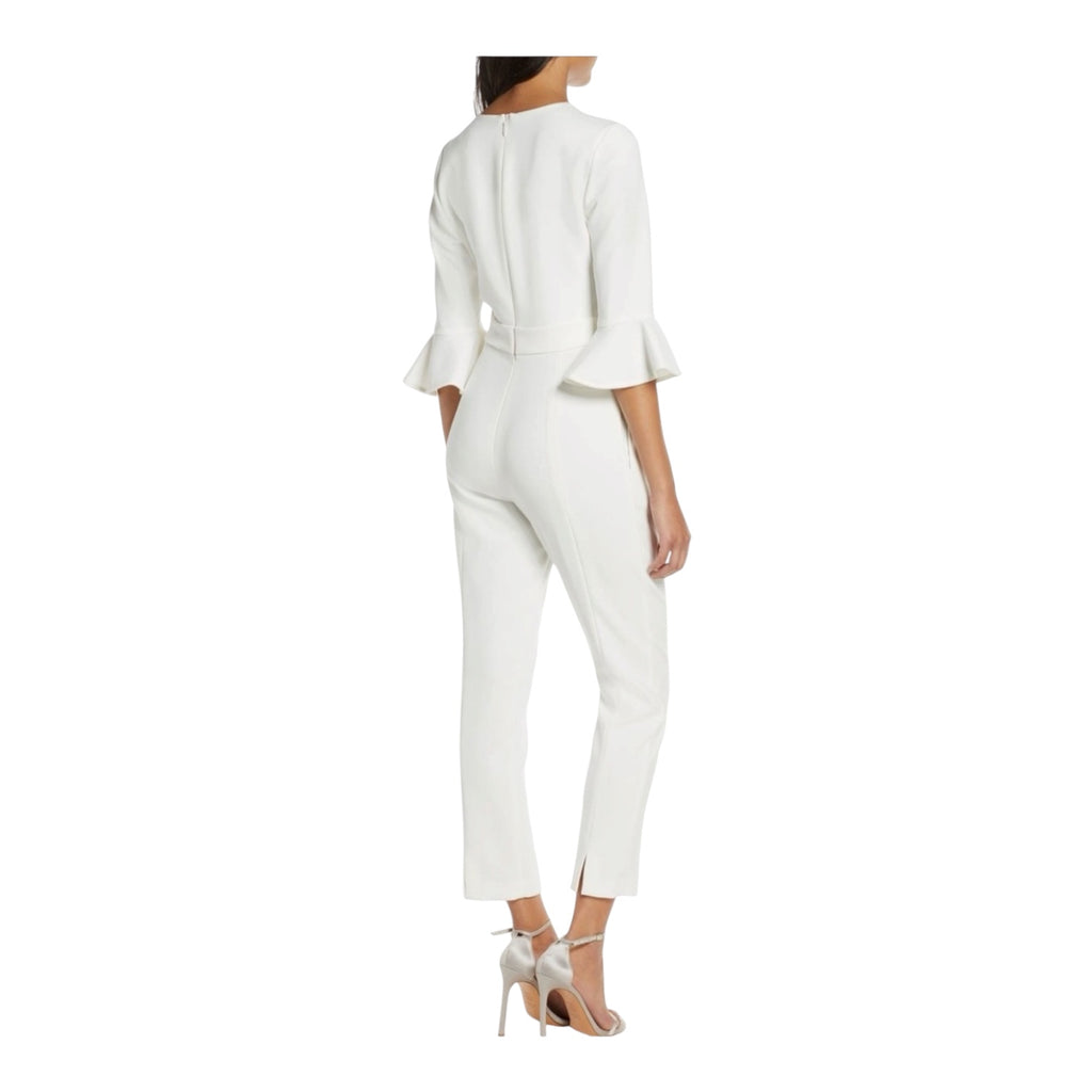 Black Halo
Brooklyn Jumpsuit in Porcelain Sz 2