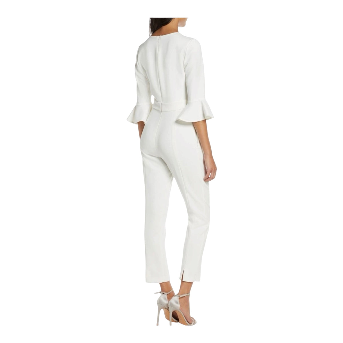 Black Halo
Brooklyn Jumpsuit in Porcelain Sz 2