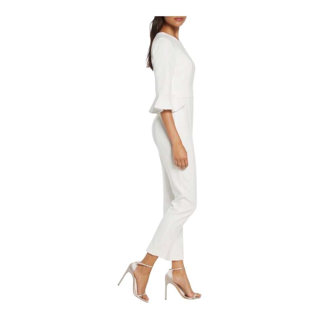 Black Halo
Brooklyn Jumpsuit in Porcelain Sz 2