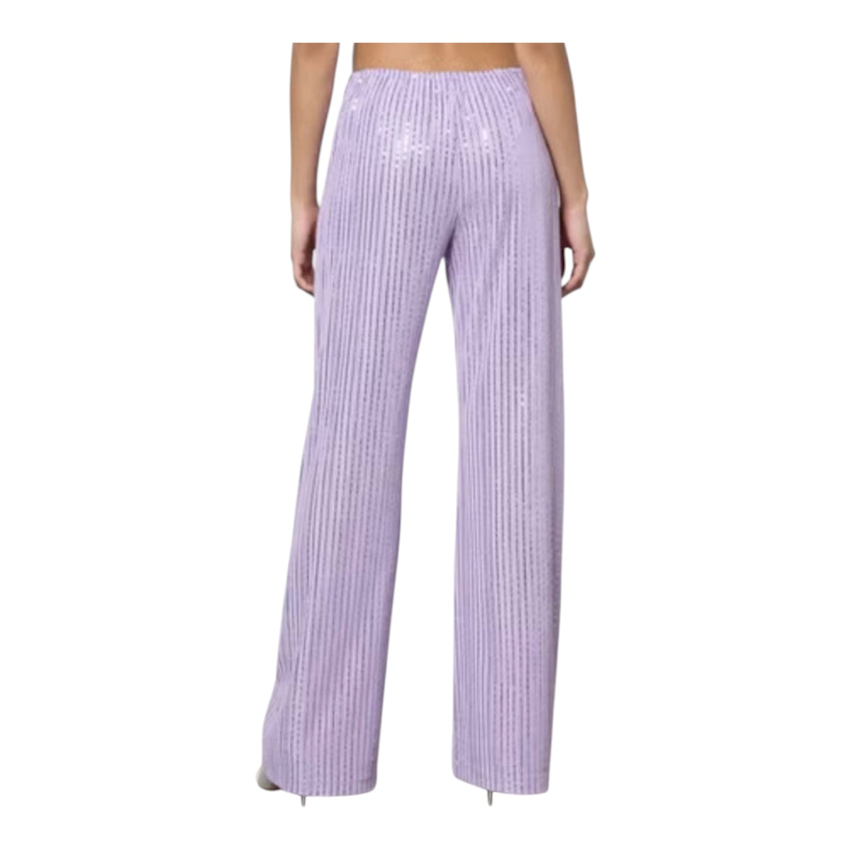 Stine Goya Markus Sequin Pants Lavender Purple Sz XS