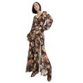 New! Veronica Beard Avani floral printed silk maxi dress US 4 $898