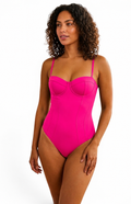 TA3 Pushy One Piece Swimsuit Pink $188
