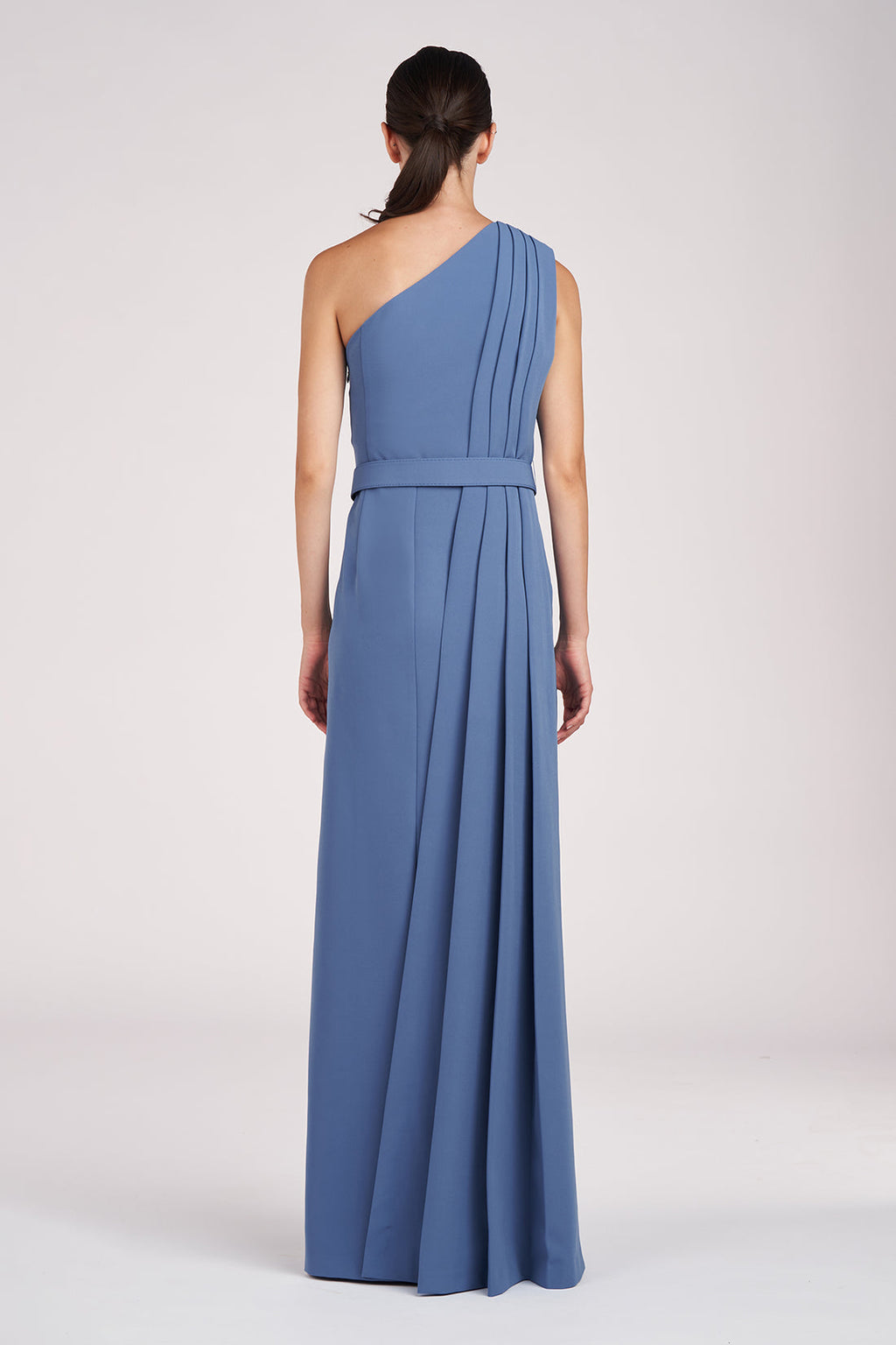 Kay Unger Bowie Gown in Mediterranean Blue Sz 2 $338