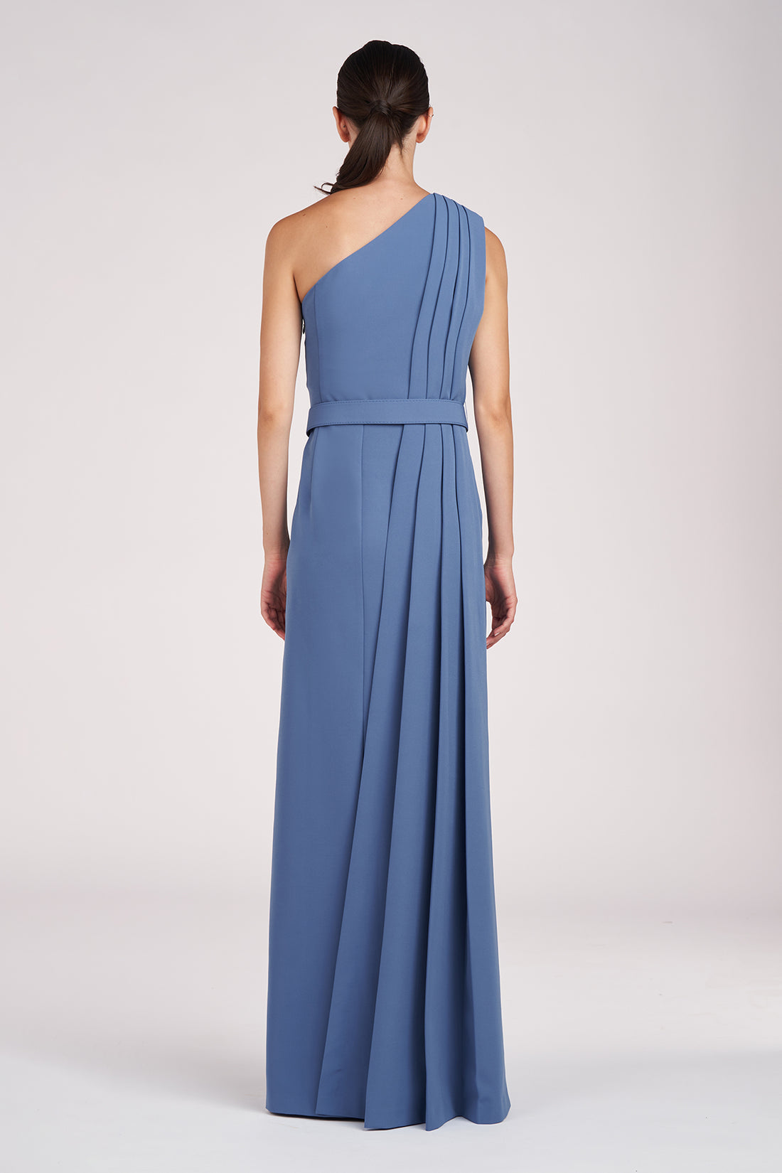 Kay Unger Bowie Gown in Mediterranean Blue Sz 2 $338