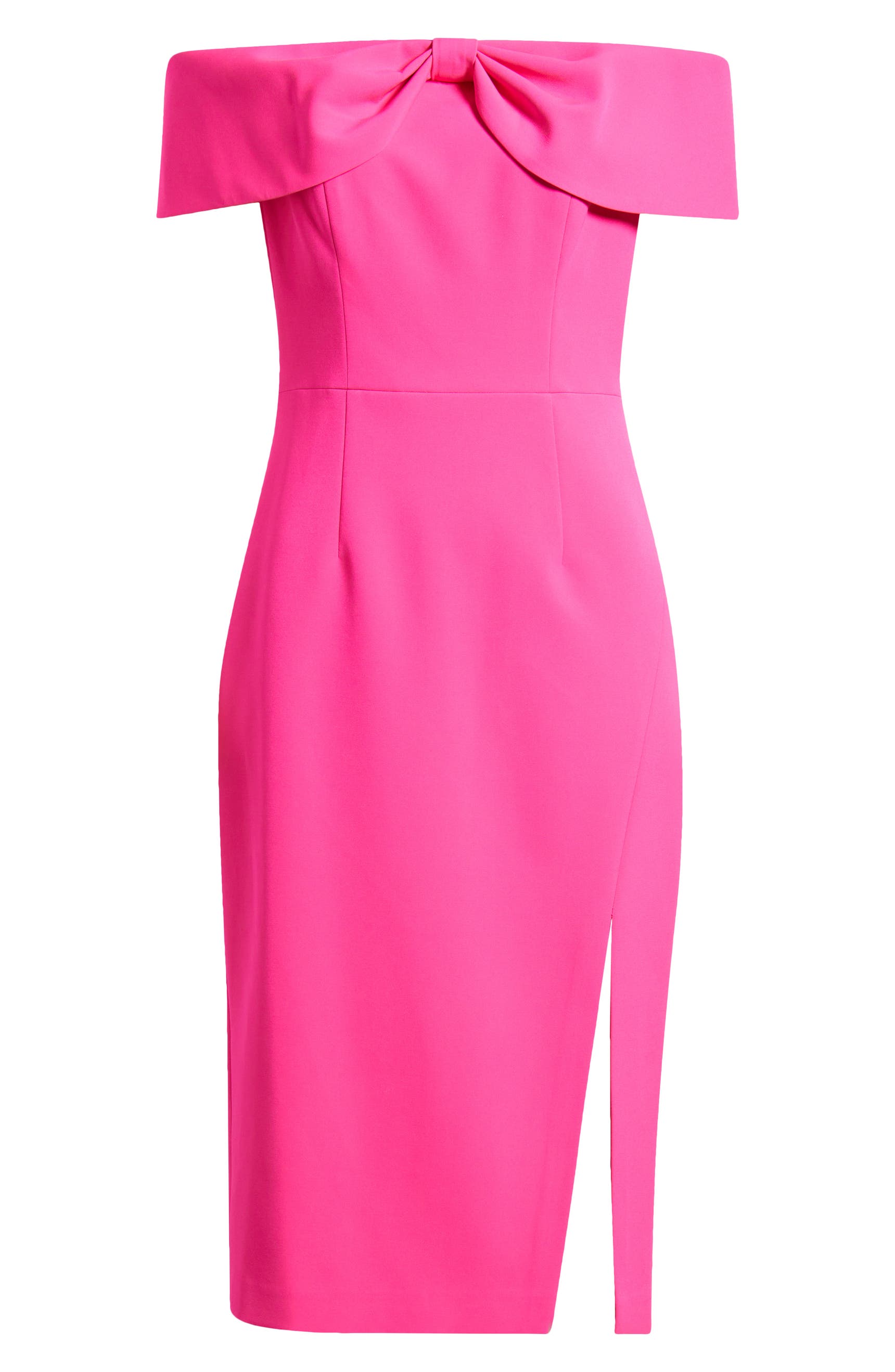 ELIZA J
Bow Off-The-Shoulder Midi Dress Hot Pink Sz 6 $188