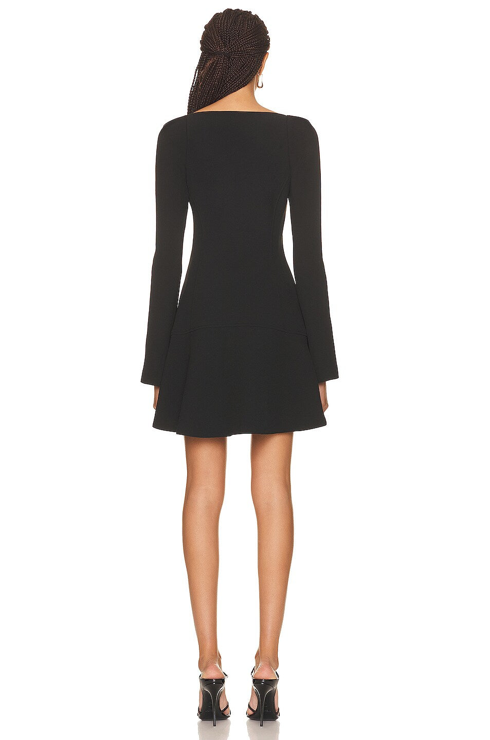 A.L.C.
Heidi Combo Fit & Flare Minidress in Black sz 4 $495