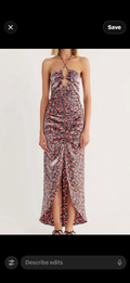 NWT RUMER the label Soraya Maxi Dress Size Small $269