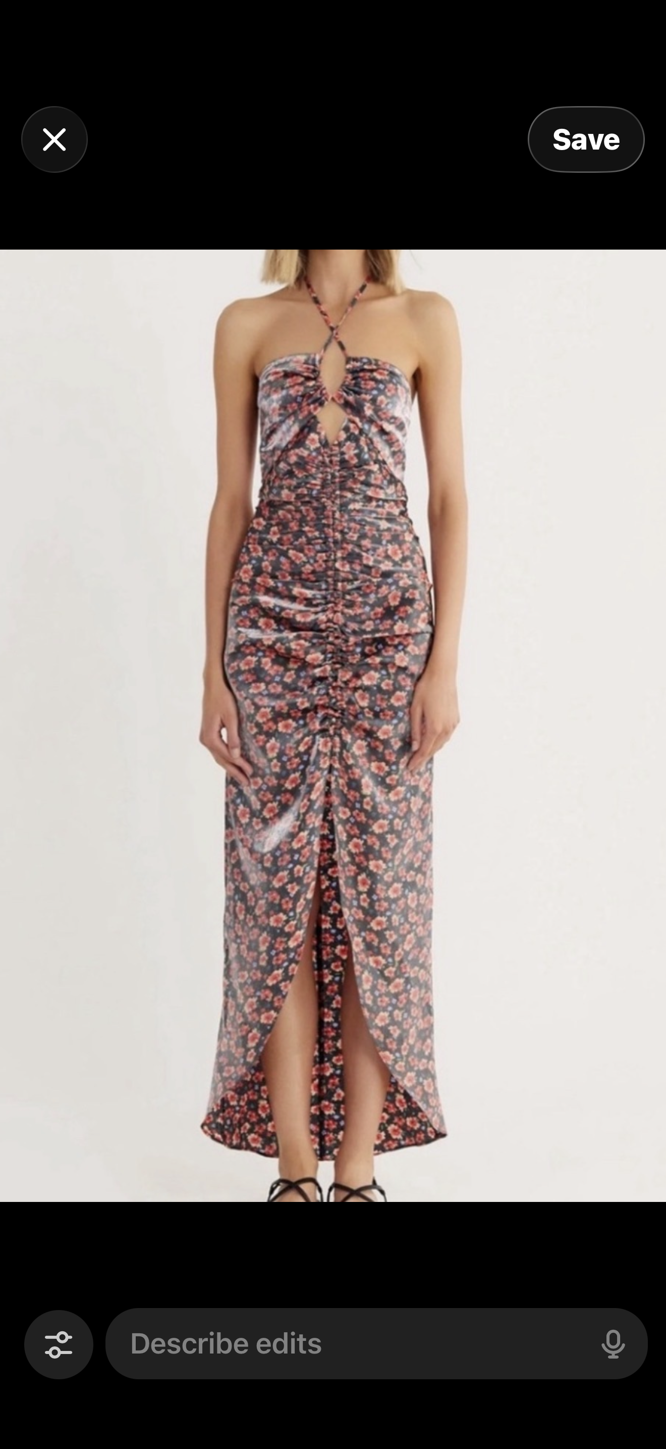 NWT RUMER the label Soraya Maxi Dress Size Small $269