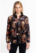 Johnny Was Dolman Quilted Jacket Sezana in color Size Large $480