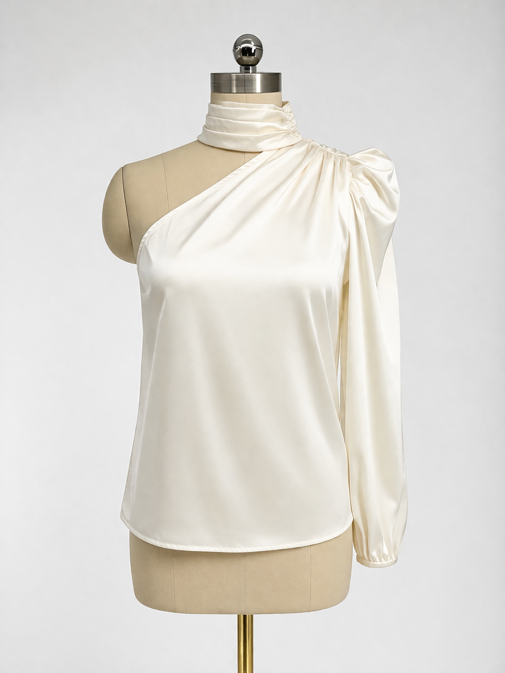 Generation Love Rosario One Shoulder Silk Blouse  Size Small $225